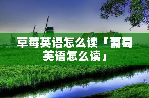 草莓英语怎么读「葡萄英语怎么读」