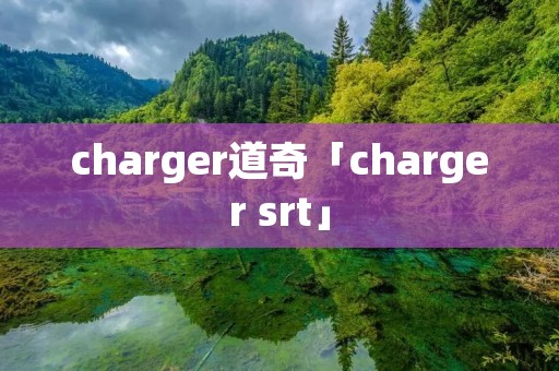 charger道奇「charger srt」