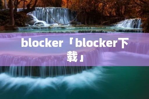blocker「blocker下载」