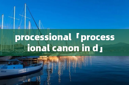 processional「processional canon in d」 processional「processional canon in d」