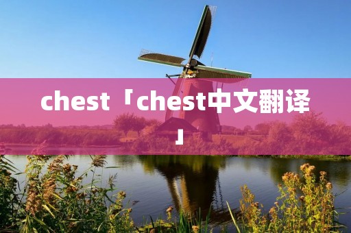 chest「chest中文翻译」 chest「chest中文翻译」