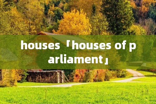 houses「houses of parliament」