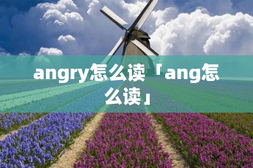 angry怎么读「ang怎么读」