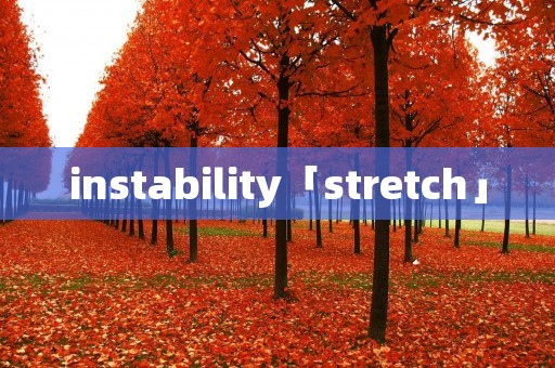 instability「stretch」