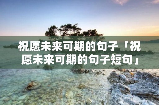 祝愿未来可期的句子「祝愿未来可期的句子短句」