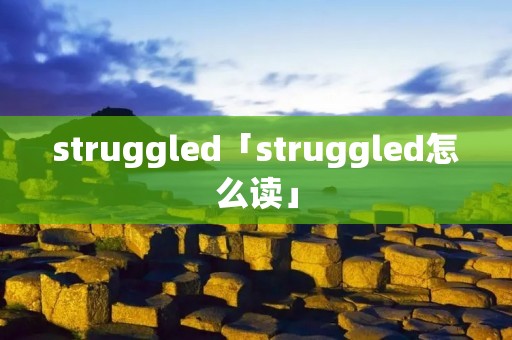 struggled「struggled怎么读」