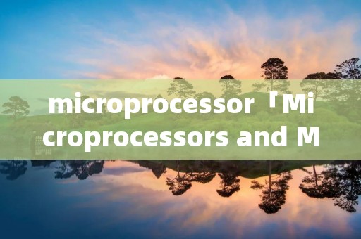 microprocessor「Microprocessors and Microsystems」 microprocessor「Microprocessors and Microsystems」