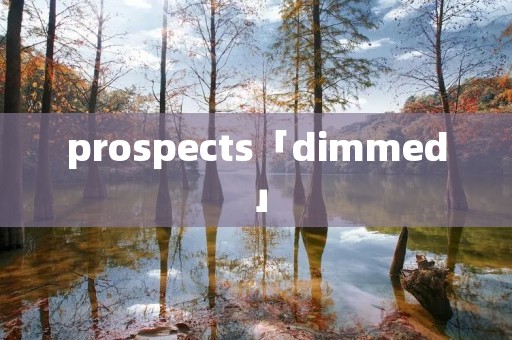 prospects「dimmed」