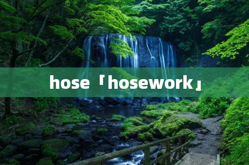 hose「hosework」