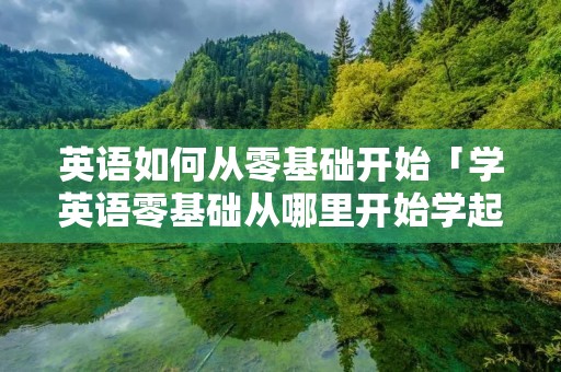 英语如何从零基础开始「学英语零基础从哪里开始学起」