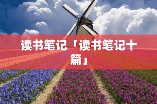 读书笔记「读书笔记十篇」