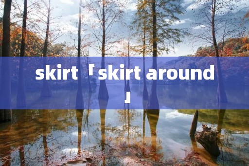 skirt「skirt around」