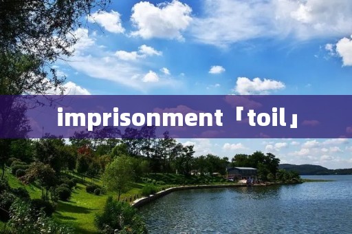 imprisonment「toil」