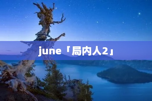 june「局内人2」