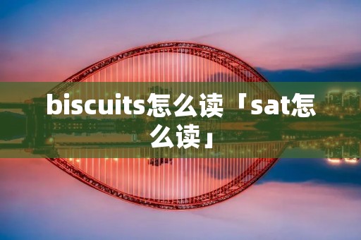 biscuits怎么读「sat怎么读」
