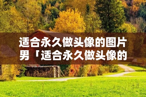 适合永久做头像的图片男「适合永久做头像的图片男风景」