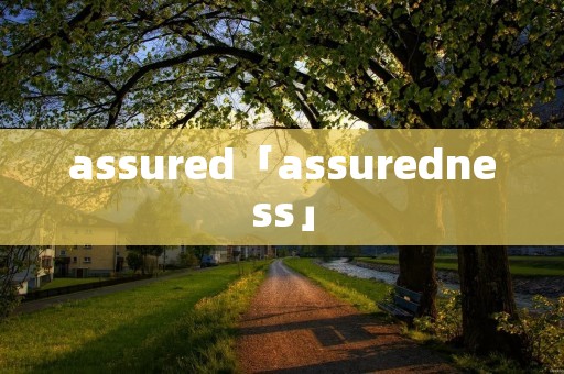 assured「assuredness」