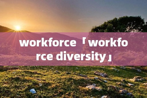 workforce「workforce diversity」