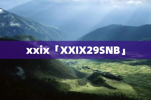 xxix「XXIX29SNB」 xxix「XXIX29SNB」