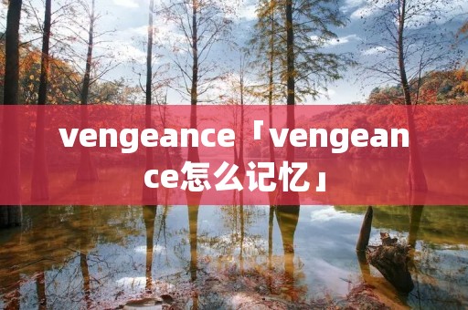 vengeance「vengeance怎么记忆」