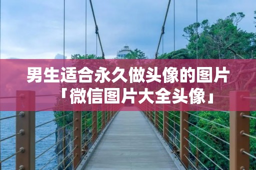 男生适合永久做头像的图片「微信图片大全头像」 男生适合永久做头像的图片「微信图片大全头像」