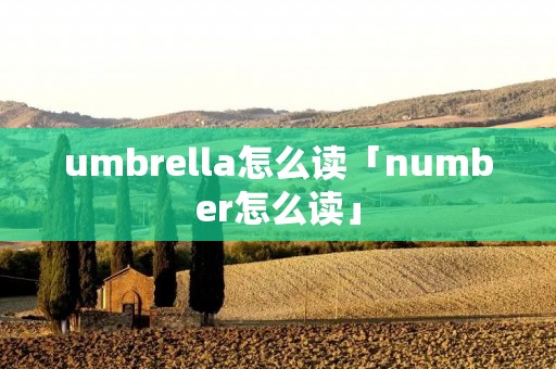 umbrella怎么读「number怎么读」