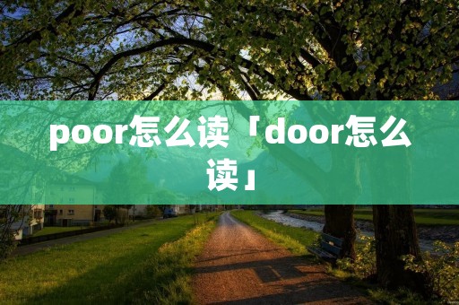 poor怎么读「door怎么读」