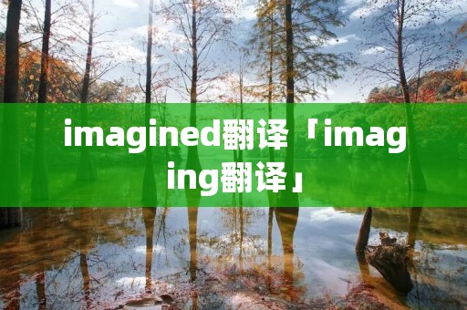 imagined翻译「imaging翻译」