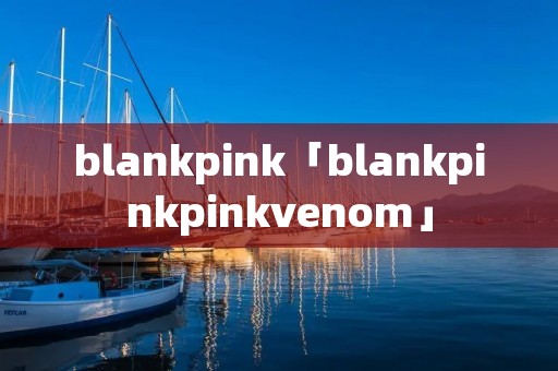 blankpink「blankpinkpinkvenom」 blankpink「blankpinkpinkvenom」