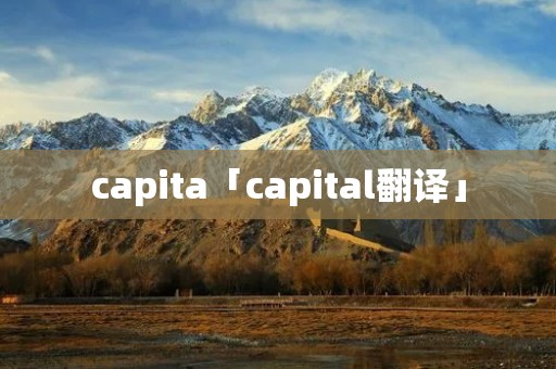 capita「capital翻译」