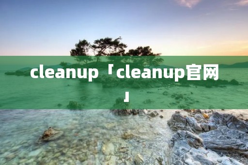 cleanup「cleanup官网」