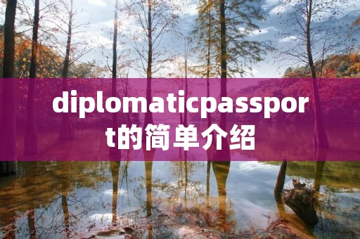 diplomaticpassport的简单介绍