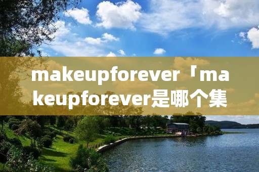makeupforever「makeupforever是哪个集团」