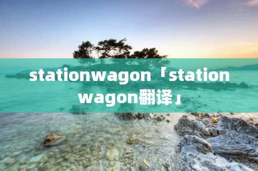stationwagon「stationwagon翻译」 stationwagon「stationwagon翻译」