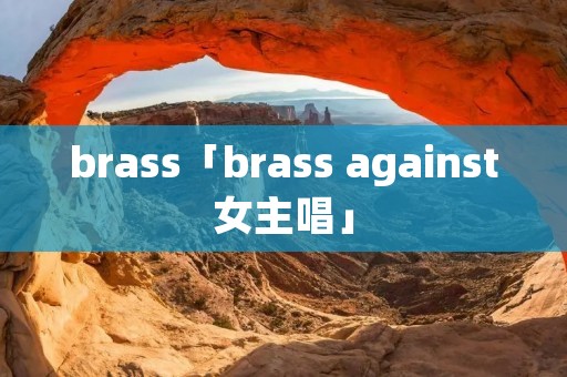 brass「brass against女主唱」