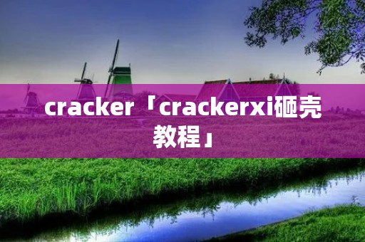 cracker「crackerxi砸壳教程」 cracker「crackerxi砸壳教程」