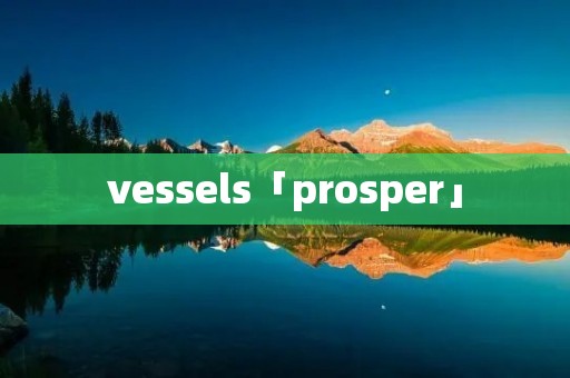 vessels「prosper」