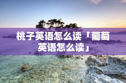 桃子英语怎么读「葡萄英语怎么读」 桃子英语怎么读「葡萄英语怎么读」