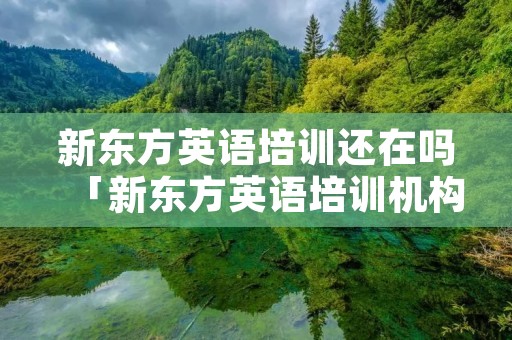 新东方英语培训还在吗「新东方英语培训机构官网」