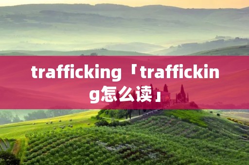 trafficking「trafficking怎么读」