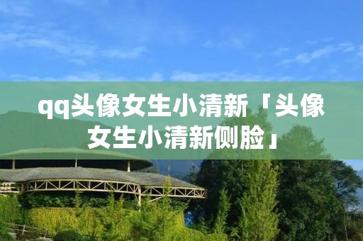 qq头像女生小清新「头像女生小清新侧脸」 qq头像女生小清新「头像女生小清新侧脸」