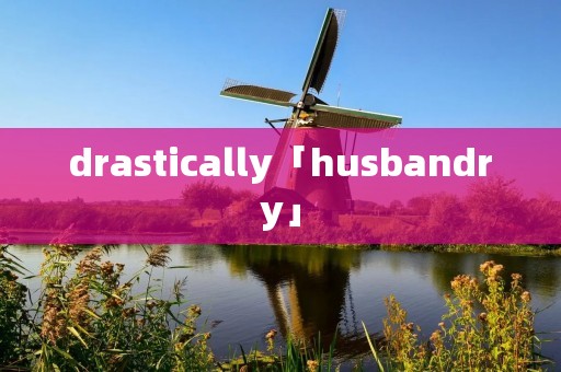 drastically「hu**andry」