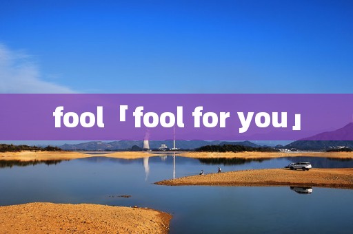 fool「fool for you」
