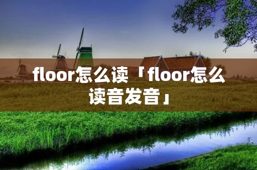 floor怎么读「floor怎么读音发音」 floor怎么读「floor怎么读音发音」