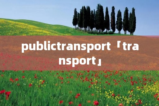 publictransport「transport」