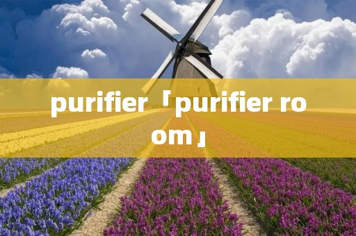 purifier「purifier room」