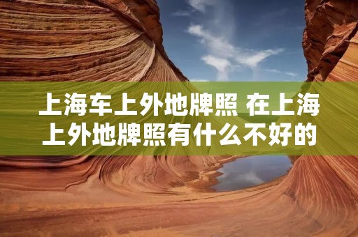 上海车上外地牌照 在上海上外地牌照有什么不好的吗?
