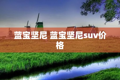 蓝宝坚尼 蓝宝坚尼suv价格