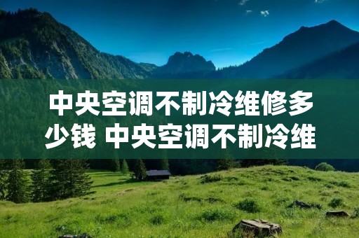 中央空调不制冷维修多少钱 中央空调不制冷维修多少钱费用