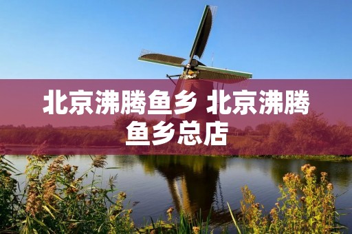 北京沸腾鱼乡 北京沸腾鱼乡总店